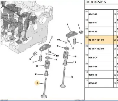 PSA 9676718180 Emme Subap 3553109 9676718180