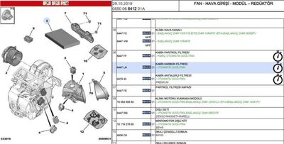 PSA 6447.LN Polen Fitresi Xp 6447LN