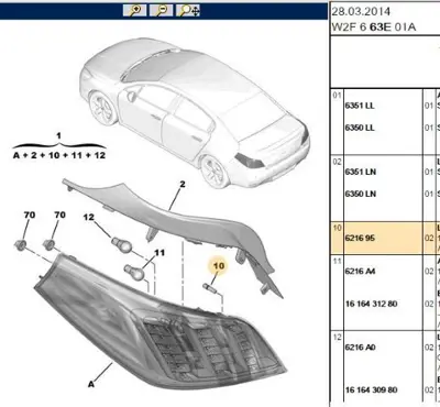 PSA 6216.95 Ampul 621695
