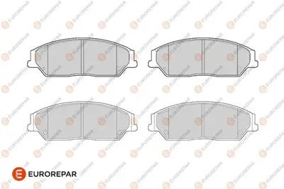 EUROREPAR 1682320980 Ön Fren Balatası 1682320980