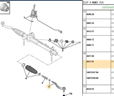PSA 3817.57 Rot Bası : R 381757 1607315880 381765 381766 381758