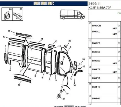 PSA 9181.K0 Arka Kapı Gergisi 9181K0