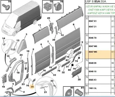 PSA 8547.W5 Sol Ön Band 8547W5