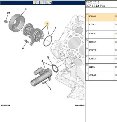 PSA 1201.G6 Devirdaim 1201G6 E111672 81640 816H0 816K2 829C0 829F9 829G0 83055 192667