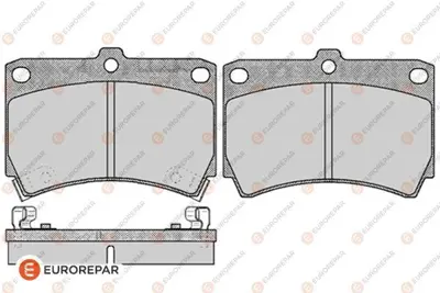 EUROREPAR 1617268180 Ön Fren Balatası 1617268180