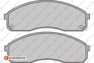 EUROREPAR 1617266880 Ön Disk Fren Balatası 1617266880