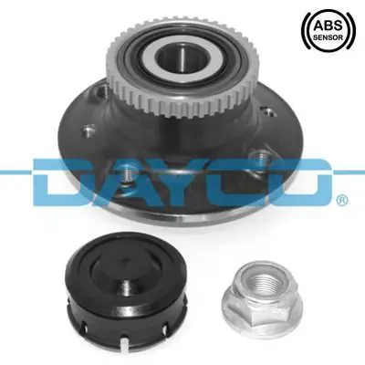 DAYCO KWD1344 Arka Teker Rulmanı 4 Bıjon Abslı Kangoo 1,4 - 1,6 - 1,5 - 1,9dcı Abs (44 Dıs) - (25×133×73) 7701208075