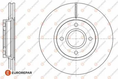 EUROREPAR 1642762180 Fren Dıskı 1642762180