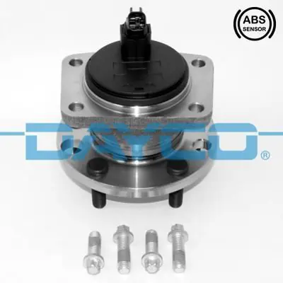 DAYCO KWD1268 Arka Teker Porya Komple (Rulmanlı) Mondeo Iıı 00>07 Jaguar X Type 01>09 Olcu: (136 - 94) 4858822