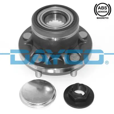 DAYCO KWD1249 Arka Teker Poryası (Rulmanlı) Connect 1,8tdcı 02 > Abs Lı 1469189