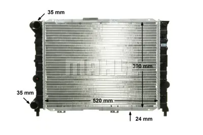 BEHR MAHLE CR 519 000S Radiatoralfa Romeo 156 60663070