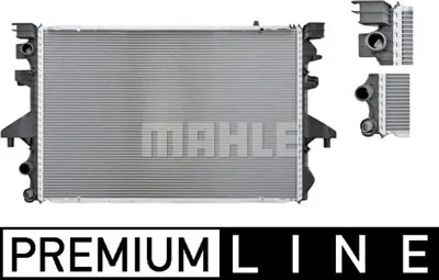 BEHR MAHLE CR 584 000P Radiatorvw Transporter T5 7H0121253M