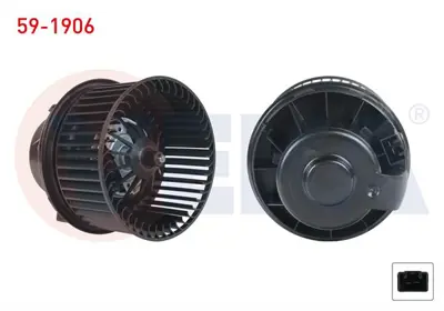 VEKA 59-1906 Kalorıfer Motoru Ford C-Max 2007-2011 - Focus 2004-2011 - Kuga 2008-2013 - Mondeo 2007-2014 - S-Max 2006-2014 1253201 40123700OE APVTFD0012 DEA10053 BSG30845004 WG1445491 V25031635 DDG010TT LFh1076 7080007LGK