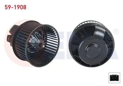 VEKA 59-1908 Kalorıfer Motoru Ford C-Max 2010- - Focus 2011-2015 - Grand C-Max 2011- - Kuga Iı 2013- - Tourneo Courıer 2018- 8EW351150591 1696010 AB243000P AV6N18456CA FD8631 87490 42A22017 AV6N16456CA 34036 40123410OE