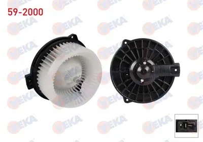 VEKA 59-2000 Kalorıfer Motoru Honda Cıvıc Vıı 2000-2006 7091007 79310S5DA01 VHF810038 40134700 RECSBW83007 SBW83007 CBW83007AS 7091007LGK SBW830070 RECSBW830070