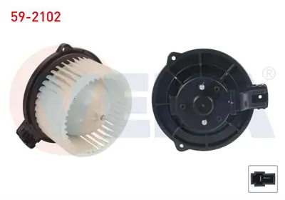 VEKA 59-2102 Kalorıfer Motoru Hyundaı Accent Blue 2012- 971111R000 CBW78011 CBW78011GS SBW78011 SBW780111 40189110 40189110OE HY8434 971132S000 971112V000