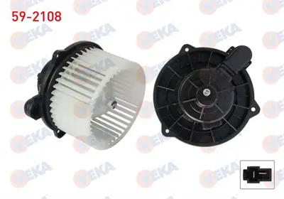 VEKA 59-2108 Kalorıfer Motoru Hyundaı Accent Iı 2000-2005 - Getz (Tb) 2000-2008 971121C000 GA38005 8EW351040521 40189410OE 5991164 DEA41009 SBW78014 34093 87234 CBW78014