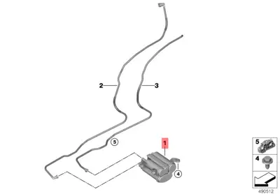 BMW 16137475674 Aktıf Karbon Filitresi Yenı Model Bmw 16137475674