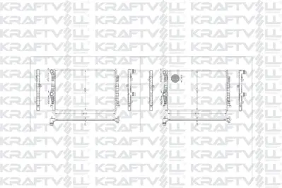 KRAFTVOLL 08040144 Motor Su Radyatoru Golf Vii A3 Leon 1.4tsi Tfsi 2.0tdi 5Q0121251EQ 5Q0121251ES 5Q0121251GL