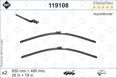 İthal 119108 Silecek Süpürgesi  Xc60 Ii 19> Ön Tkm 65cm 48cm 31490720 31689264 3397118974 61610039696 3397001727 71776844 76630S1AG01 1J0998003 1680511 3397118566