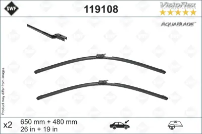 İthal 119108 Silecek Süpürgesi  Xc60 Ii 19> Ön Tkm 65cm 48cm 31490720 31689264 3397118974 61610039696 3397001727 71776844 76630S1AG01 1J0998003 1680511 3397118566