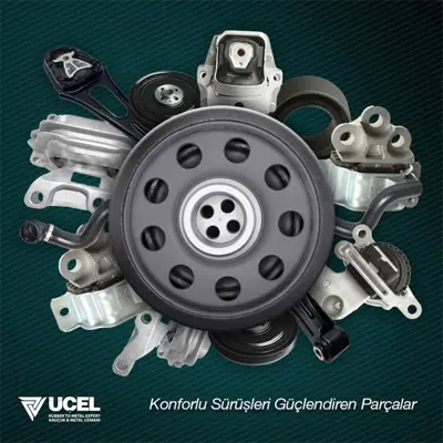 ÜÇEL 3054 Krank Kasnagi Bmw N47 E60 E87 E90 E92 E84 E83 4908C 11237823191 51003BW A06944 95SKV317 V203985 AST9182 SKBPC0640044 FI25220 27476
