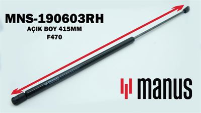 MANUS 190603RH Bagaj Amortisoru Kia Ceed 12> 81770A2000 81780A2000 8144237 358144237 3228144237 ST876664 431037 1315431037 GF8144237 63431037