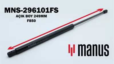 MANUS 296101FS Motor Kaput Amortisoru Vectra B 96>02 90463721 8063402 AG17590 ML5085 2877GQ 1180402 128601 PGS2877GQ 8094602 ZS04033