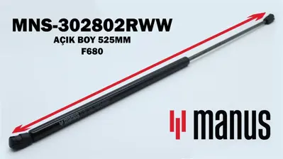 MANUS 302802RWW Bagaj Amortisoru 308 Sw 07> 8731Q5 34414 871028239 1793 8166755 AG40700 ML6060 62934414 5712AB1 713210