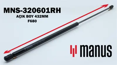 MANUS 320601RH Bagaj Amortisoru R11 Flash 7700775878 128064 7700765226 6156HT ML5630 7702149568 8172901 128097 G10077 BGS10549