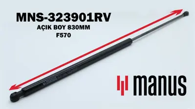 MANUS 323901RV Bagaj Amortisoru Kangoo 09> 8200497806 ML5892 8172950 13258 7000510514C0 871025239 4159800064 1581204109 BSG30980020 1C16V406A10DC