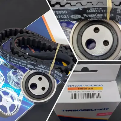 İthal İTHAL-7701477024O Triger Seti 7701477024/O Megane Clio Kango K7j E7j 1.4i 8v 1680600QBD TBK4846123 7701477024 WG2007162 30440 PTK1117 K62026 F904362V 8200537021 40011z