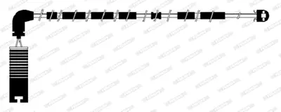 FERODO FWI286 İkaz Fişi 1068 1987473004 24013 24819002292 280153 34356757896 581387 581387B 6320802 8DK355250591 98029910 A00248 B1G19000352 BWL3043 BZ1107WSET FWI286 GIC208 JCW234 LZ0182 MWI0248 SU296 TU155 WIR5194 WK17097 WK503 WWI286