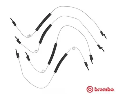 BREMBO A00363 Disk Balata İkaz Kablosu Mercedes-Benz Sprinter 5- A6695400417 461823 6695401217 A6695400517 6695400517 1635200A SE2018 WL0007 6695400417 583020