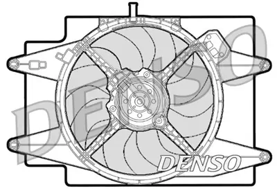 DENSO DER01001 Fan. Radiator Alfa Romeo 145 / 146 94-01 46842844 85105 8EW351039621 5131014 351039621 EV854510 V24011274 GA201014 AL7509 EV836010
