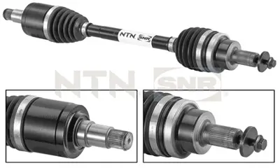 NTN / SNR DK65001 Arka Aks Komple Sol-Sag  V60 I  15-Gt18 D5 Hybrid 31367306AA DK65001 31367306 50419Z 18153031 36002063 201122 P31367306AA T78539A1 VO299