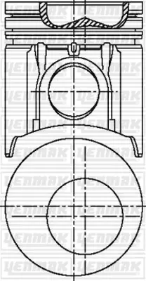 YENMAK 31-03441-000 Piston-Segman Q111.76mm Std-Ford-No:11 S26620