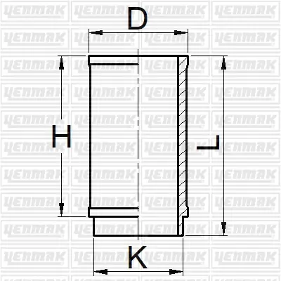 YENMAK 51-06092-000 Gomlek Q110.0mm Std-Zetor-8401 - 8701 595WN03 88877110 89002002