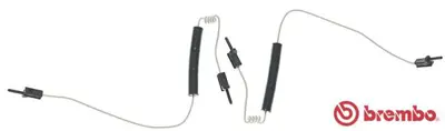 BREMBO A00385 Disk Balata İkaz Kablosu Mercedes-Benz Sprinter 5- 6695400917 587010 HP11821 KIT132 3003430002 7835 P8027MM 16546 WK255 BZF5042