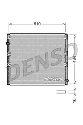 DENSO DCN50020 Condenser. Air Conditioning Toyota Land Cruiser / AC474000S 8846060240 CO2263 94512 DCN50020 212019N 945353 CND153018 60535278 8FC351307191