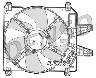 DENSO DER09004 Fan. Radiator Fiat Brava 95-02 46762485 7789211 46476175 88360N GA201107 309071 1757746 EV836400 309307 EV816800