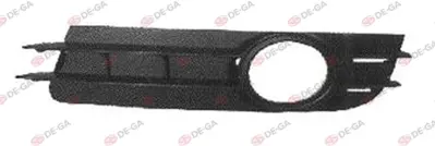 DEGA AUD07A6006 A.A6 Ön Tampon Panjuru Delikli Lh.04- 4F0807681A01C 1026043 4F0807681A 1319271 318591 31911 13474161 3659471A ACI0318591 4F0807681F