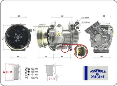 GUA 51325 Klima Kompresörü Sifir Ürün Renault Clio Iii 04-Amp 8200866437 2763000Q0D 240938 FC0481 351316421 8200756601 92600ZW70J 2763000Q1M 2763000Q2K 82D0156153MA