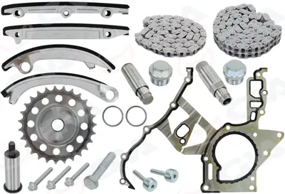 GVA 59C2114 Eksantirik Zincir Seti Komple Vectra B Duplex-Simp 90529247 90529248 11093292 636816 24418171 636704 24418172 KJK0409 90528134 6098