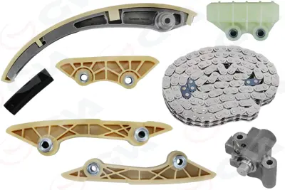 GVA 59C3100 Eksantrik Zincir Seti-Nbsp Transit 2.4tdci V184 Puma 9 KTXS7Q6M000A1A T199204