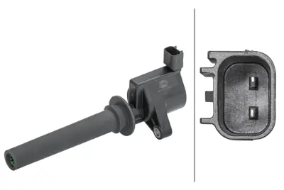 HELLA 5DA358168-571 Ateşleme Bobini.2-Kutuplu.Buji Delik Ateşleme Bobi 5032660 J4834040 HOES17034 53540T7J003 SS10125 231130 47839 850040143 H521 4448245