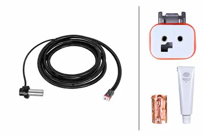 HELLA 6PU230052-281 Abs Sensörü.Ön Aksin Solu.Renault Trucks 31508709230 5010457299 486000114999 4047755815219 8642700A 486000114000 4047755754877 661906 5010457300 486000115