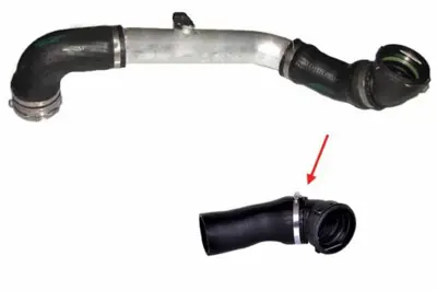 KAUTEK BM-TH023 Charger Intake Hose Bmw 5-Series E60-E61 022005- 11617791664 981109 FTH1202 R19344 700130 V201617 V202717 9597 11617797697 222282