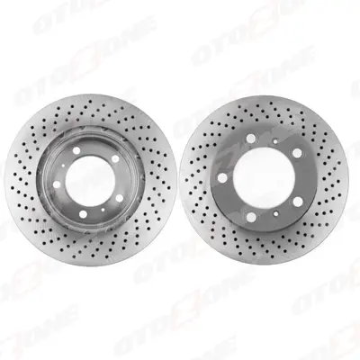 OTOZONE BD7067 Sag Ön Fren Diski Porsche Boxster 987 04-11 98735140201 P2017V 8DD355126881 92165210 8120101052C 24012402101 563015JC1 BS8236 17876 92165205