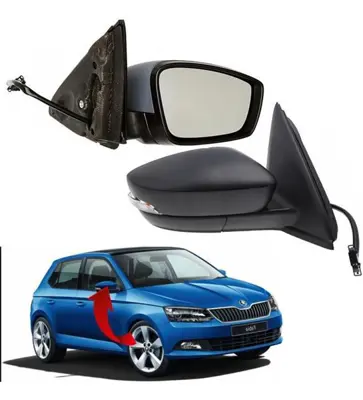 PRO-A 291474 Ayna Kopmle Sag 6 Kablolu Fabia 2015-2019 6V1857508C 6V0949102 5JA857522C 57790 3320083 6140673 27295612 5402432002344P 6V08575389B9 5JA857